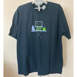 Cisco Meraki Men's XXL Navy Blue 100% Cotton Promotional TShirt Techie Computers